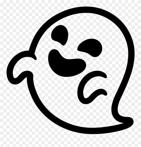 Download Emoji Clipart Ghost - Transparent Background Ghost Emoji - Png Download (#503483 ...