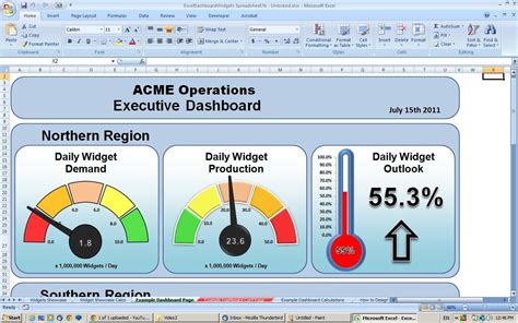 Excel Spreadsheet Dashboard Templates — db-excel.com