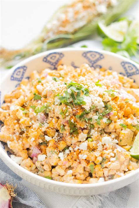 Mexican Street Corn Salad (Elote) - BEYOND THE NOMS