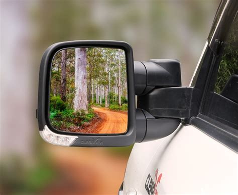 Clearview Compact Towing Mirrors - Mitsubishi Triton ML/MN 2006-2015