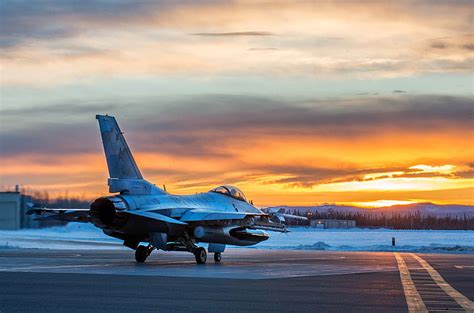 HD wallpaper: US Air Force, General Dynamics F-16 Fighting Falcon, Alaska | Wallpaper Flare