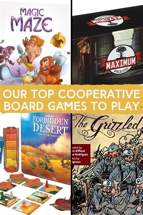 Our Top Cooperative Board Games to Play - Fun Party Pop