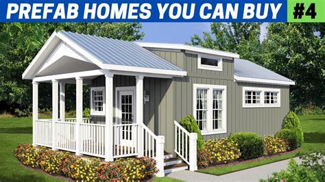 7 Great PREFAB HOMES #4 (some affordable) - YouTube