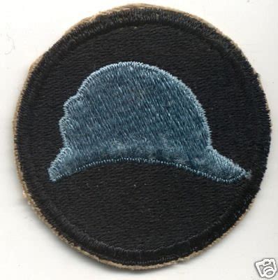 93rd Infantry Division patch WWII Blue Helmet | #41477435