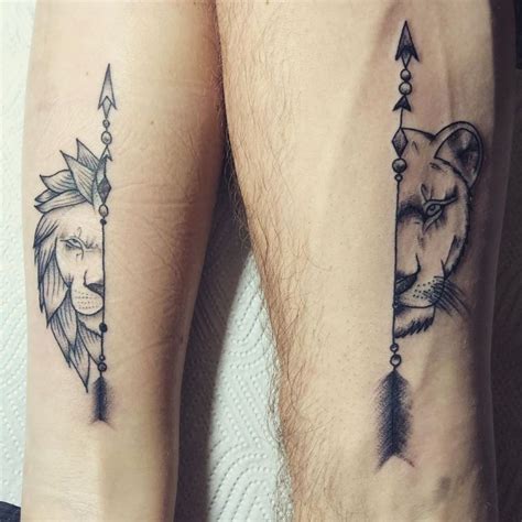 50 Cute Matching Couple Tattoos For Lovers to Inspire You | Xuzinuo