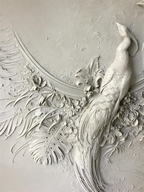 Artist Brings Rooms to Life With Impressionist-Inspired Relief Sculptures on Walls | Relief ...