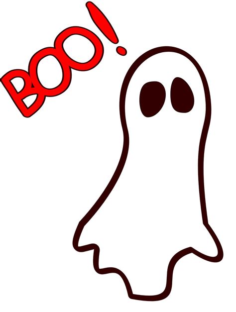 Cute Halloween Ghost Clipart | Free download on ClipArtMag