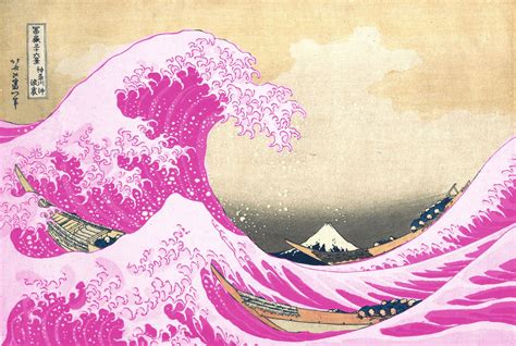 The ‘Pink Wave’ Was Always Blue | Waves wallpaper, Wave art, Wallpaper pink and blue