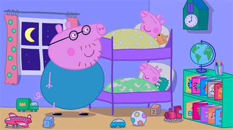 Peppa Pig Bedtime Story Clipart