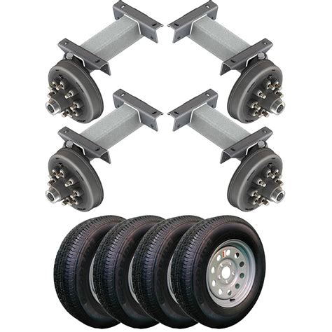 7K Tandem Heavy-Duty Torsion Axle Trailer Kit - Find The Parts You Need – The Trailer Parts Outlet