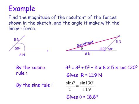 PPT - Resultant of two forces PowerPoint Presentation, free download - ID:6664810