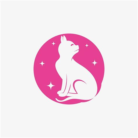 Cat logo design vector illustration with creative element concept 30778221 Vector Art at Vecteezy