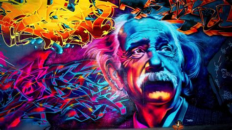 🔥 [30+] Einstein Graffiti Wallpapers | WallpaperSafari