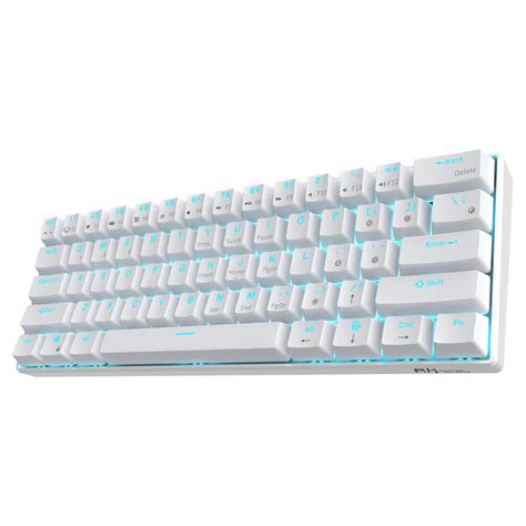 ROYAL KLUDGE RK61 61 Keys Wireless 60% Mechanical Gaming Keyboard White Red Switch – RKgaming