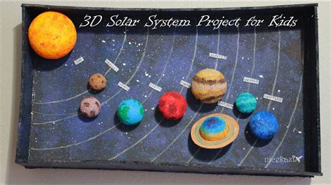 How to make 3D Solar System Project for Science Fair or School - YouTube