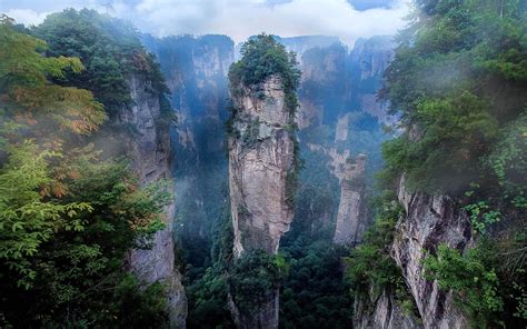 Tianmen Mountain National Park China Wallpapers - Wallpaper Cave