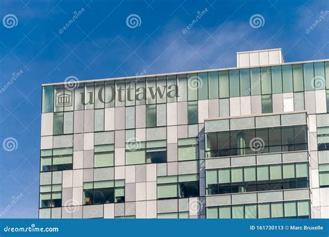 University of Ottawa Logo and Sign on the Facade of the Social Sciences Building Editorial Stock ...