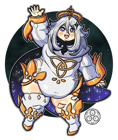 Chubby Paimon by ElTortugon on Newgrounds