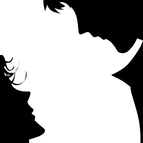 Male and female silhouette vector design suitable for stickers, logos, and others 14422698 ...