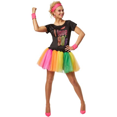 Womens 80S Pop Star Costume