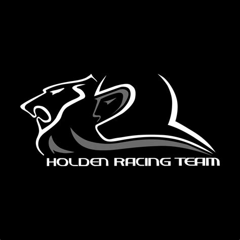 Holden Racing Team Logo Black and White – Brands Logos