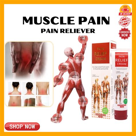 💪💪Muscle Pain Relief Cream for Backaches, Muscular Pains , Sprains and Arthritic Pains, Relief ...