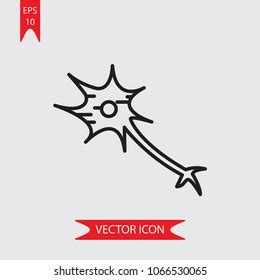 Neuron Vector Icon Stock Vector (Royalty Free) 1066530065 | Shutterstock