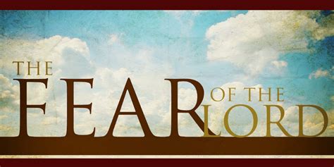 South Franklin church of Christ - Relationship with God: The Fear of the Lord