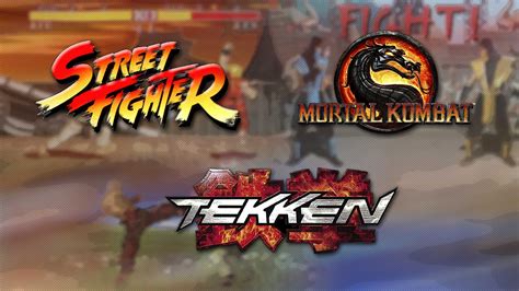 Tekken vs Street Fighter vs Mortal Kombat: best fighting game? - netivist