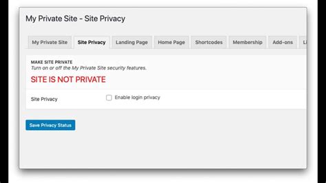 My Private Site Getting Started - YouTube