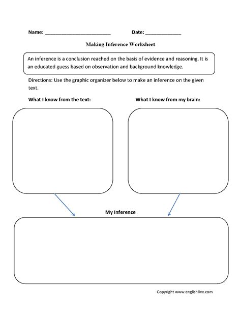 17 Best Images of Second Grade Making Inferences Worksheets - Inference Graphic Organizer ...