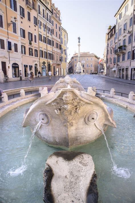 The Fountain of Barcaccia Rome Italy Editorial Image - Image of water, building: 131567170