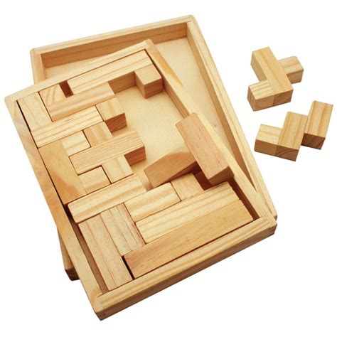 Shapes Challenge Wooden Puzzle