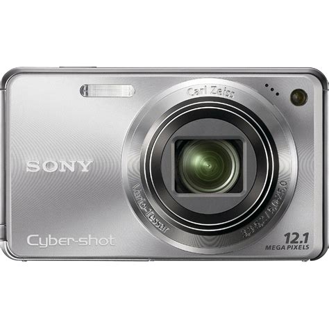 Sony DSCW290 Cyber-shot® 12.1 Megapixel 5X Optical Zoom Digital Camera - Silver