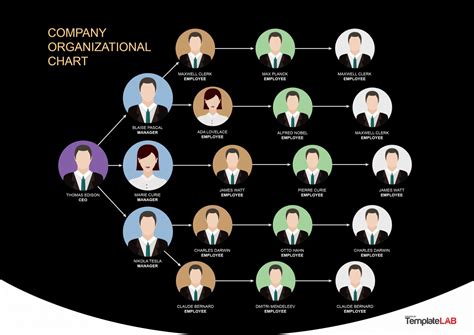 41 Organizational Chart Templates (Word, Excel, PowerPoint, PSD)