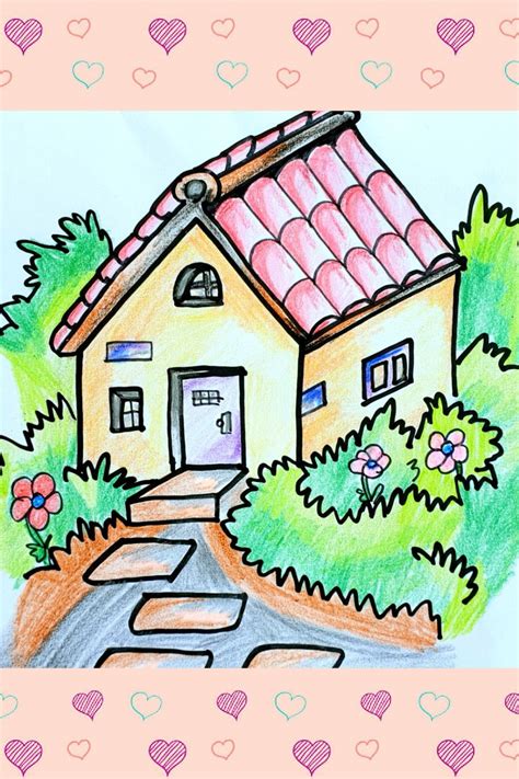 house drawing easy with color - Anton Mintz