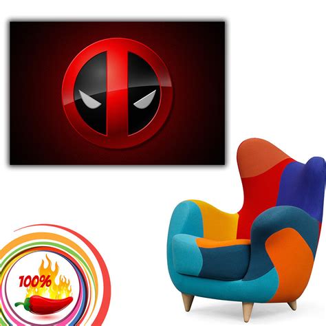 Deadpool Face Comics Poster – My Hot Posters