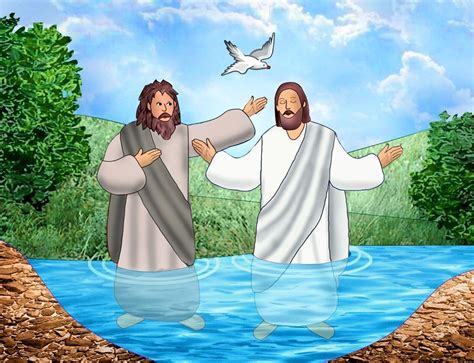 John baptizes Jesus in the Jordan River - Catholic Courier