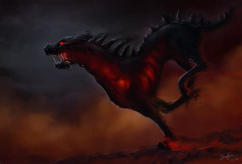 Hell hound. by Simjim91 on DeviantArt