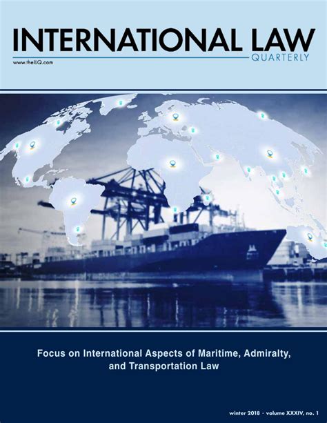 International Law Quarterly, Winter 2018 by International Law Section - Issuu