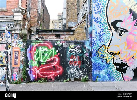 Street art in London - England Stock Photo - Alamy