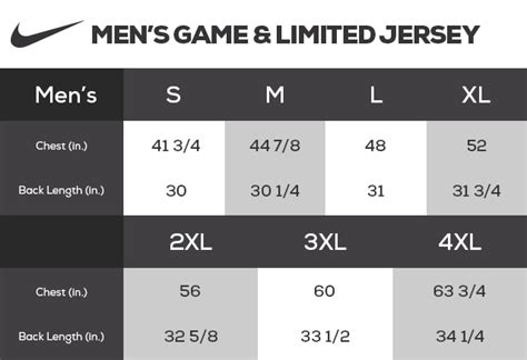 Youth Football Jersey Size Chart - Greenbushfarm.com