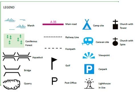 Map Symbols - Geography Map Skills