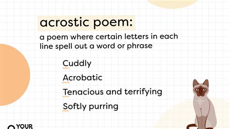 What Is The Structure Of An Acrostic Poem - Infoupdate.org