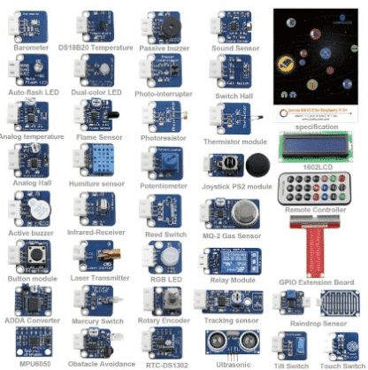 SunFounder 37 Modules Sensor Kit V2.0 for Raspberry Pi