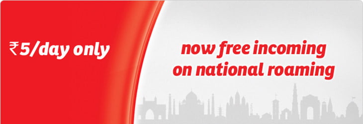 Airtel National Roaming Plans