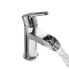 Simple One Hole Single Handle Waterfall Bathroom Sink Faucet