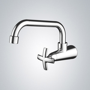 Modern Wall Mount Rotatable Bathroom Sink Faucets