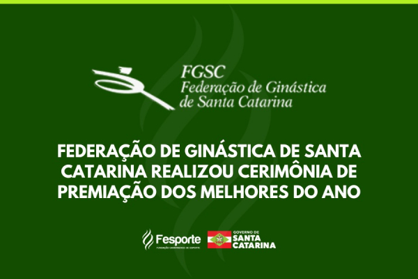 Melhores do ano da Ginástica em Santa Catarina