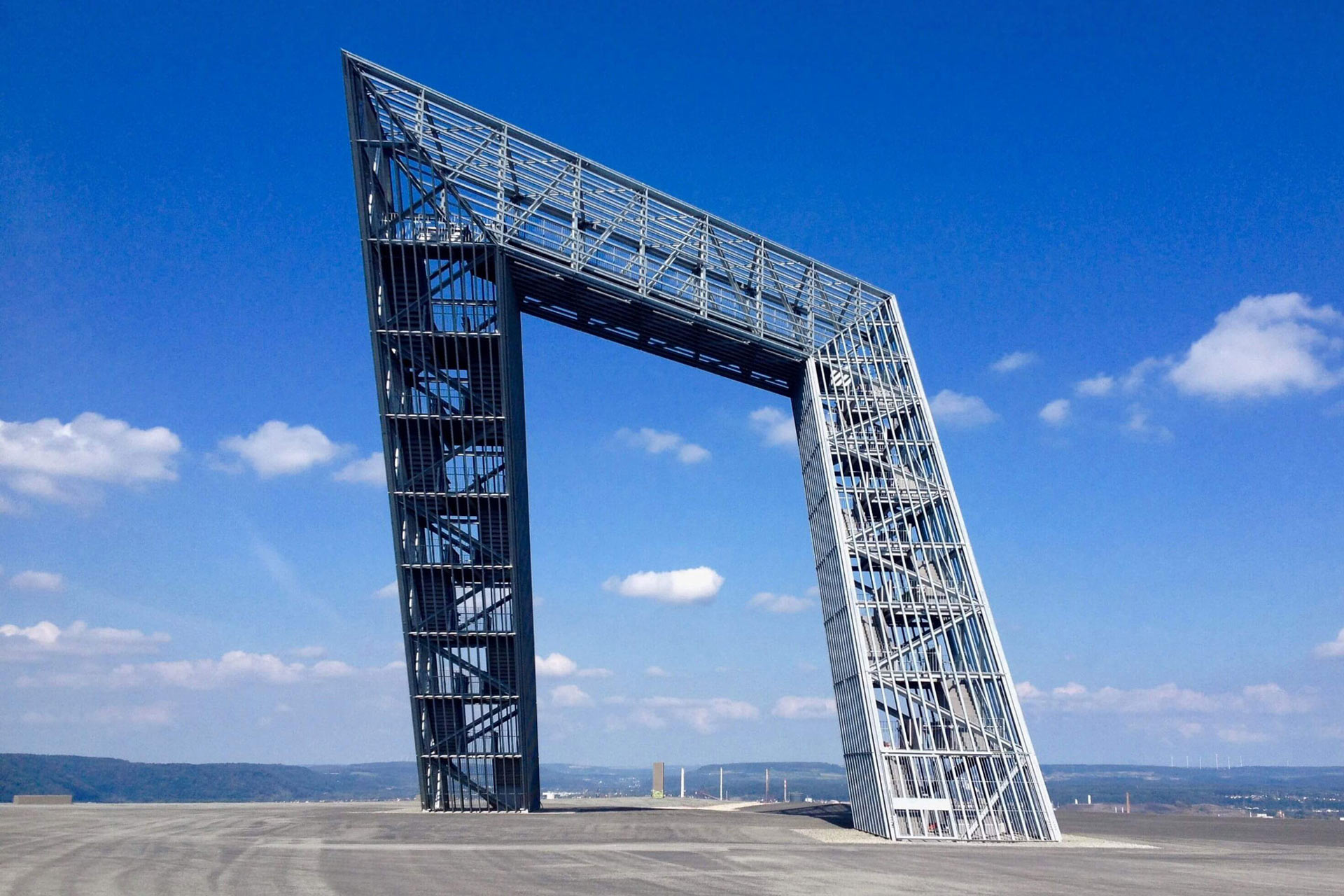 Gregull Spang Stahlbau Saarpolygon Landmarke Duhamel